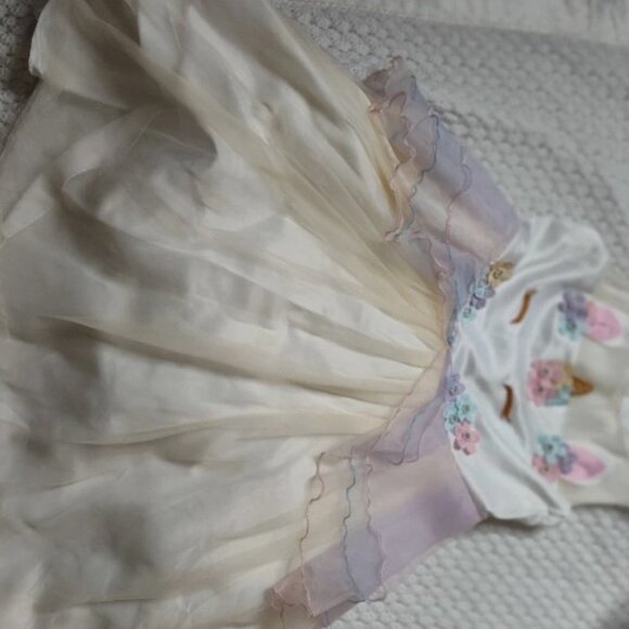 Girls Flower Tutu Dress Costume Multicolor Size 16/150 - Picture 11 of 11